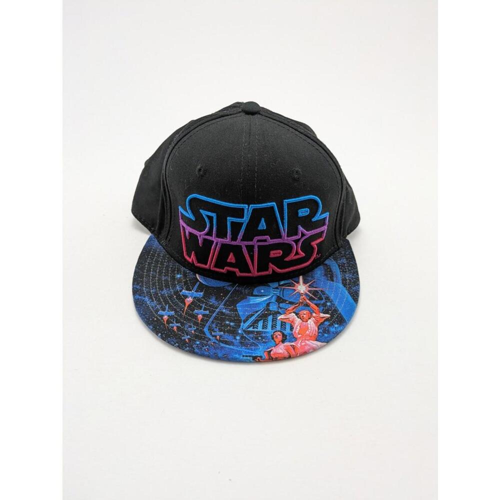 Star Wars Episove IV New Hope Genuine Merchandise Snapback Hat Graphic Print Cap